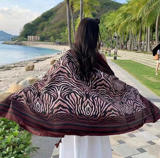 Toalla de Playa Étnica Reversible - Diseño Dual - Image 27