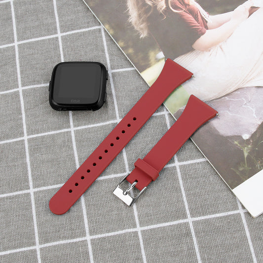 Correa Inteligente de Silicona para Smartwatch - Colores Sólidos