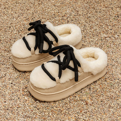 Pantuflas Plataforma para Mujer con Punta Cerrada - Uso Interior y Exterior - Image 4