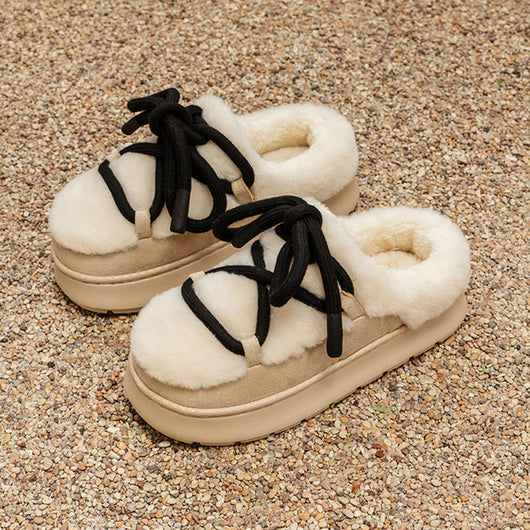 Pantuflas Plataforma para Mujer con Punta Cerrada - Uso Interior y Exterior - Image 4