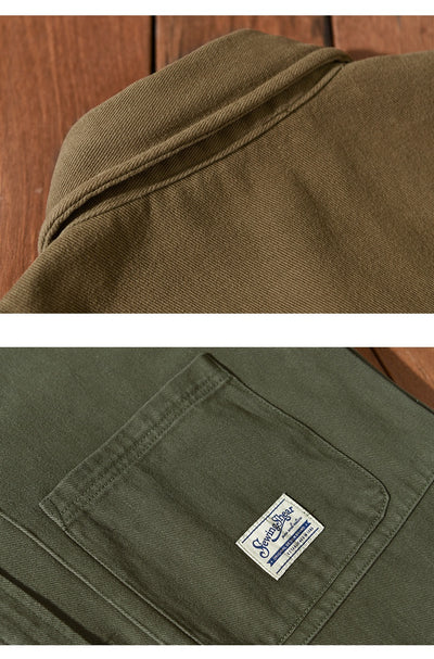 Chamarra de Trabajo Casual para Hombre con Forro de Algodón y Terciopelo - Image 25