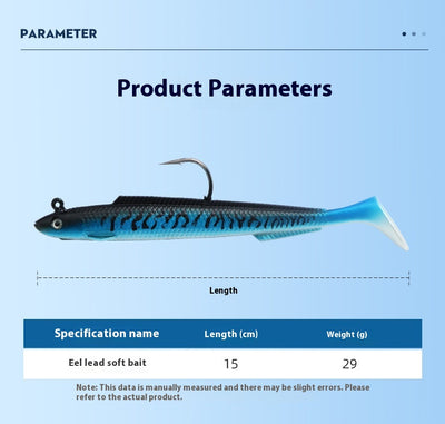 Anzuelo Artificial con Cola Suave - Señuelo de Pesca Profesional - Image 13