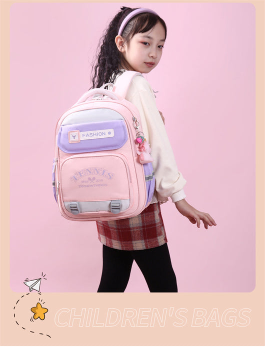 Mochila Escolar de Gran Capacidad - Alivio de Carga para Estudiantes - Image 21