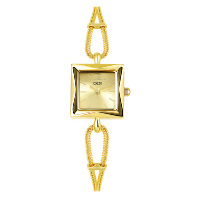 Reloj Pulsera Cuadrado Estilo Vintage en Aleación Premium - Image 7