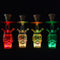 Cachimba Acrílica Árabe con Calavera Iluminada