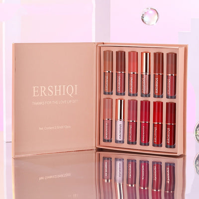 Set de 12 Brillos Labiales de Larga Duración con Acabado Mate - Image 3
