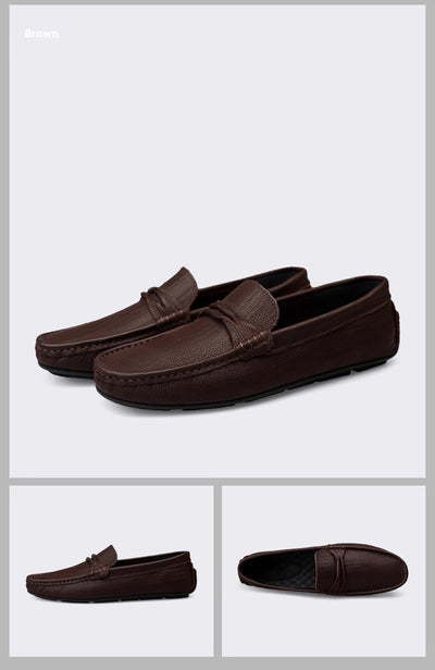 Zapatos Casual Slip-On de Cuero Genuino para Hombre - Image 12