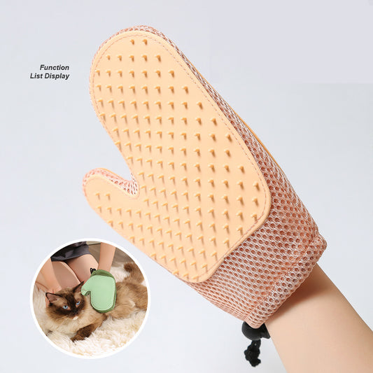 Guantes Deslanadores 2 en 1 para Mascotas - Cepillo Flotante para Perros y Gatos - Image 2