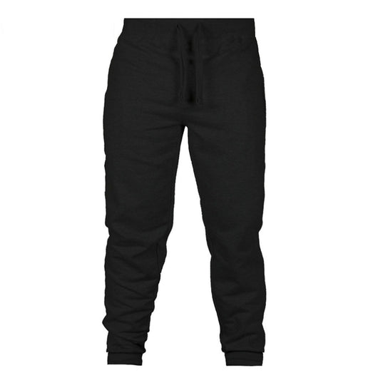 Pantalones Deportivos Casuales Talla Grande Hombre - Corte Sólido - Image 6