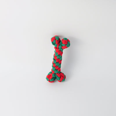 Juguete de Cuerda de Algodón para Perros - Bastón Navideño Limpiador de Dientes - Image 15