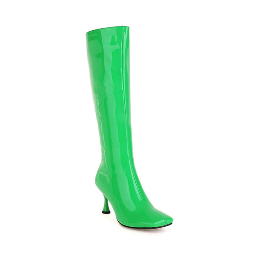 Botas Martin Altas de Punta Cuadrada Talla Grande - Estilo Temperamento - Image 5