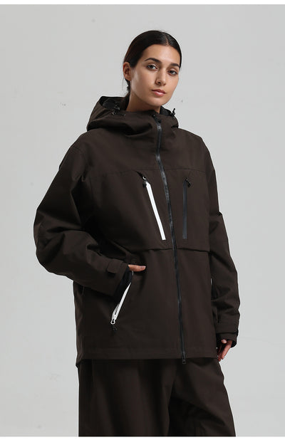 Abrigo de Esquí Acolchado Transpirable Impermeable - Image 13