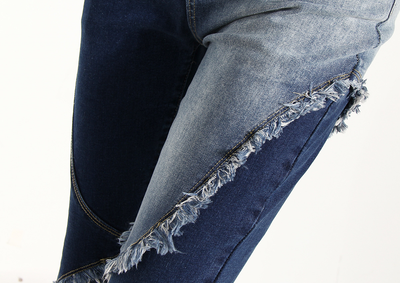 Jeans Geométricos de Cintura Alta con Efecto Reductor - Image 17