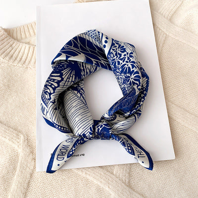 Pañuelo de Seda para Mujer - Accesorio de Moda Versátil - Image 35