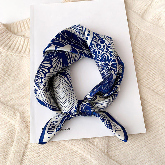 Pañuelo de Seda para Mujer - Accesorio de Moda Versátil - Image 35