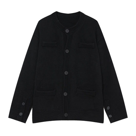 Cardigan de Algodón Damasco para Hombre - Diseño Moderno - Image 4