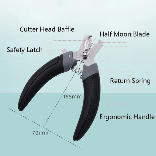 Cortauñas Profesional de Media Luna para Gatos y Perros - Image 3