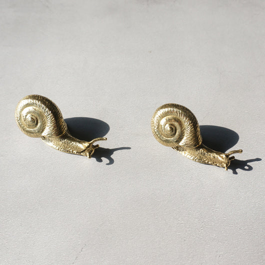 Tirador de Caracol Retro Europeo en Latón para Muebles y Puertas - Image 2