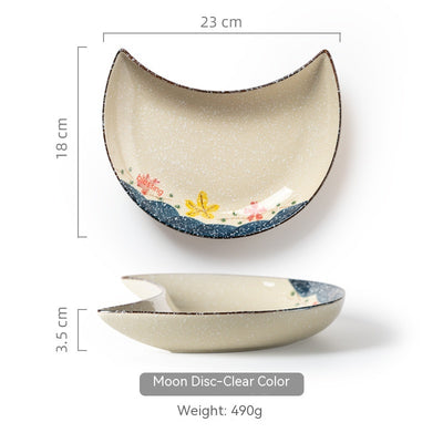 Plato de Cerámica Luna para la Mesa - Vajilla Decorativa - Image 3