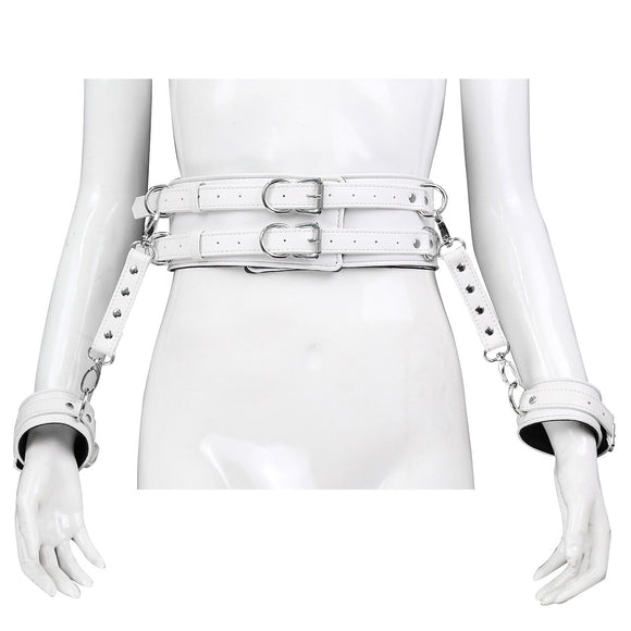Cinturón de Cuero Fashion con Hebillas Ajustables Unisex