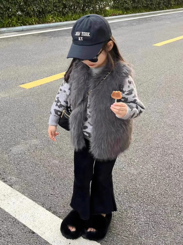 Chaleco de Piel Infantil Diseño Zorro - Image 6