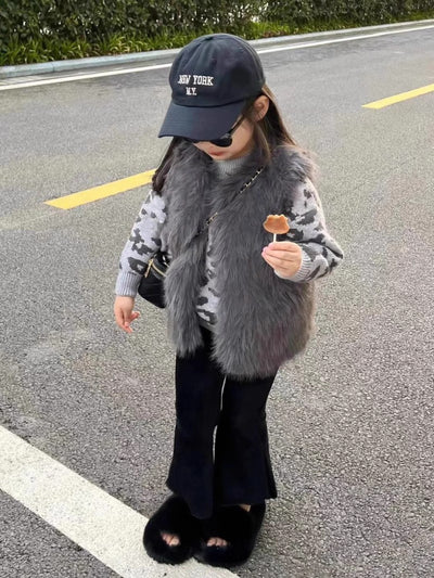 Chaleco de Piel Infantil Diseño Zorro - Image 6