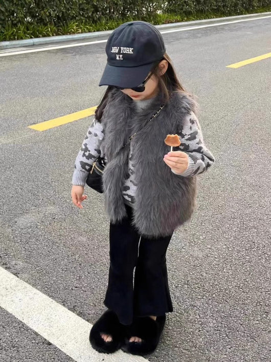 Chaleco de Piel Infantil Diseño Zorro - Image 6
