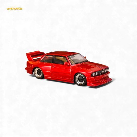 SW BMW E30 M3 LTO Modificado Vermelho 1:64