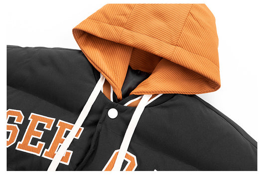 Chamarra de Invierno con Capucha de Algodón para Hombre y Joven - Image 12