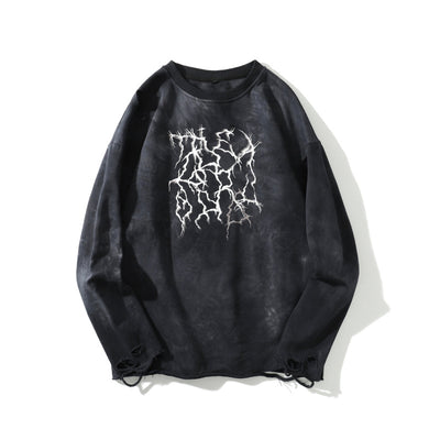 Top Tie-Dye con Agujeros Rotos e Impresión Personalizada - Image 10