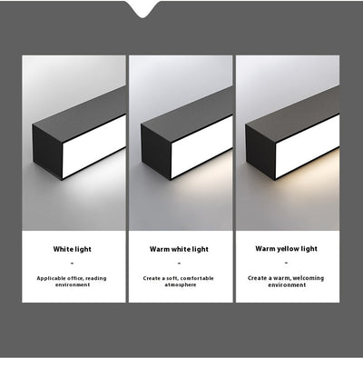 Lámpara de Techo Lineal Minimalista para Sala de Estar - Image 25