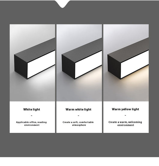 Lámpara de Techo Lineal Minimalista para Sala de Estar - Image 25