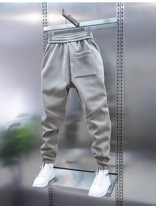 Pantalones Deportivos Casuales para Hombre - Diseño Moderno en Colores Sólidos - Image 15