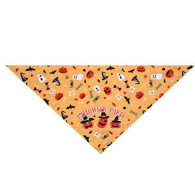 Pañuelo Triangular Absorbente para Mascotas - Diseño Halloween - Image 8