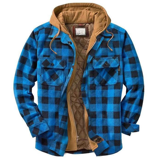 Chaqueta con Capucha Leisure - Abrigo Reversible de Dos Texturas - Image 9