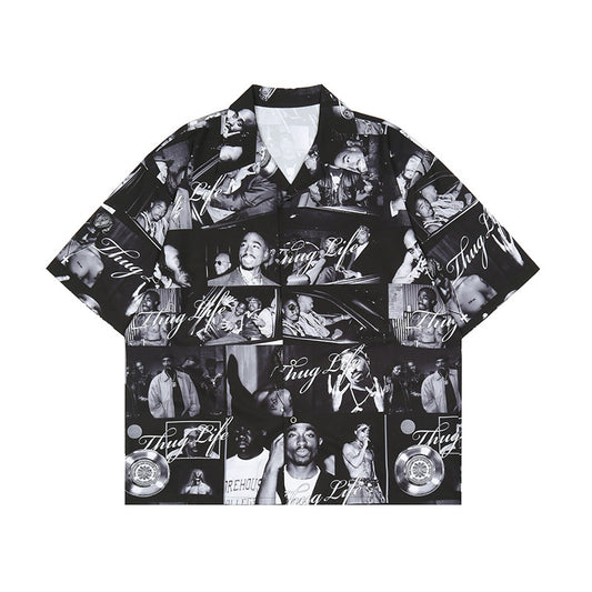 Camiseta Suelta de Manga Corta para Hombre - Estilo Versátil