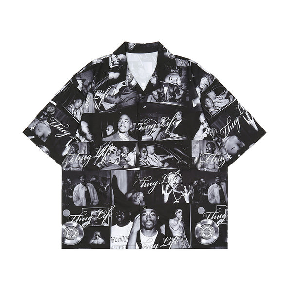 Camiseta Suelta de Manga Corta para Hombre - Estilo Versátil