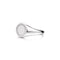 Sterling Plateado Ring For Boys With Trendy Design Plateado