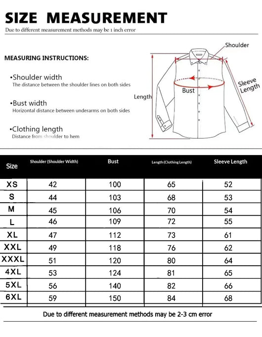 Camisa Manga Larga Slim Fit Impresa en 3D para Hombre - Image 15