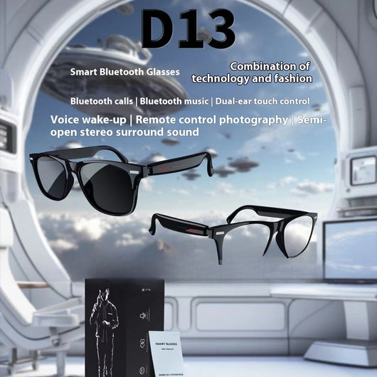 Gafas Inteligentes AI con Llamadas Bluetooth y Control Táctil D13 - Image 10