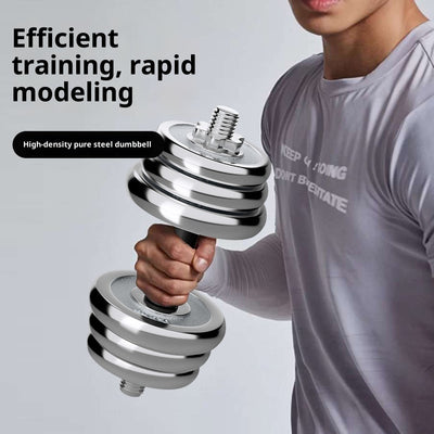 Mancuerna Ajustable de Hierro Puro con Electrochapado para Fitness en Casa - Image 2