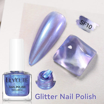 Esmalte de Uñas Espejo Metalizado Secado Rápido sin Horno - Image 29