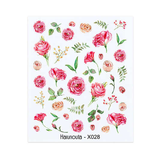 Stickers de Uñas Mariposas, Flores y Hojas - Diseños Artísticos - Image 14