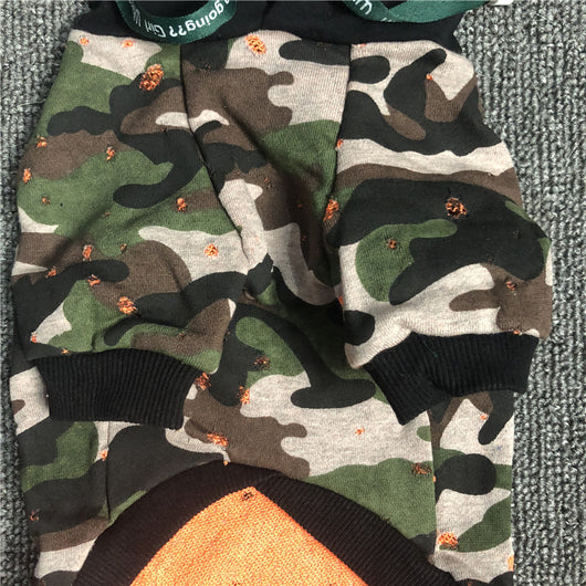 Suéter de Camuflaje para Mascotas - Abrigo de Moda - Image 12