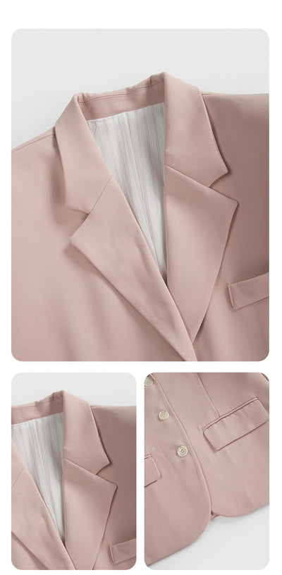 Blazer Suelto Negro para Primavera Mujer - Image 13