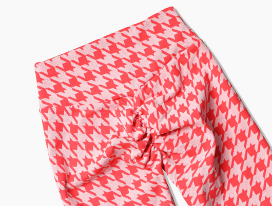Pantalones Yoga Tejidos sin Costuras Diseño Pata de Gallo para Mujer - Image 18