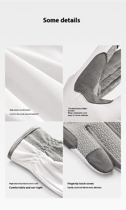 Guantes de Golf de Seda de Hielo para Verano - Unisex - Image 12