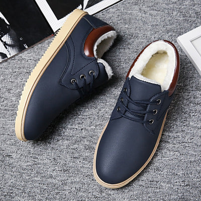 Zapatos Casuales de Invierno para Hombre con Forro de Terciopelo - Image 8