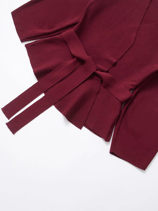 Blusa Tejida Larga con Cinturón para Mujer - Elegancia Moderna - Image 17