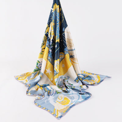 Pañuelo de Seda Crepé Liso - Regalo Elegante - Image 9